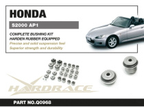 Honda S2000 AP1 99-03 Komplett Bussningskit (Förstärkta Gummibussningar) - 26Delar/Set Hardrace